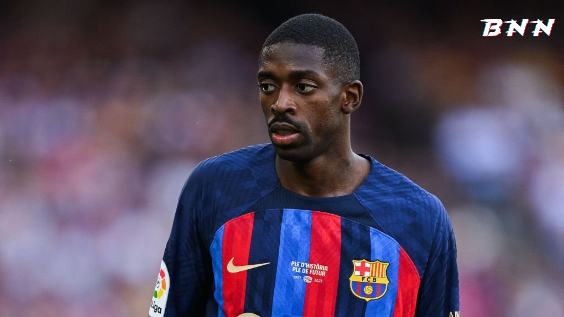 Barcelona forward Ousmane Dembele