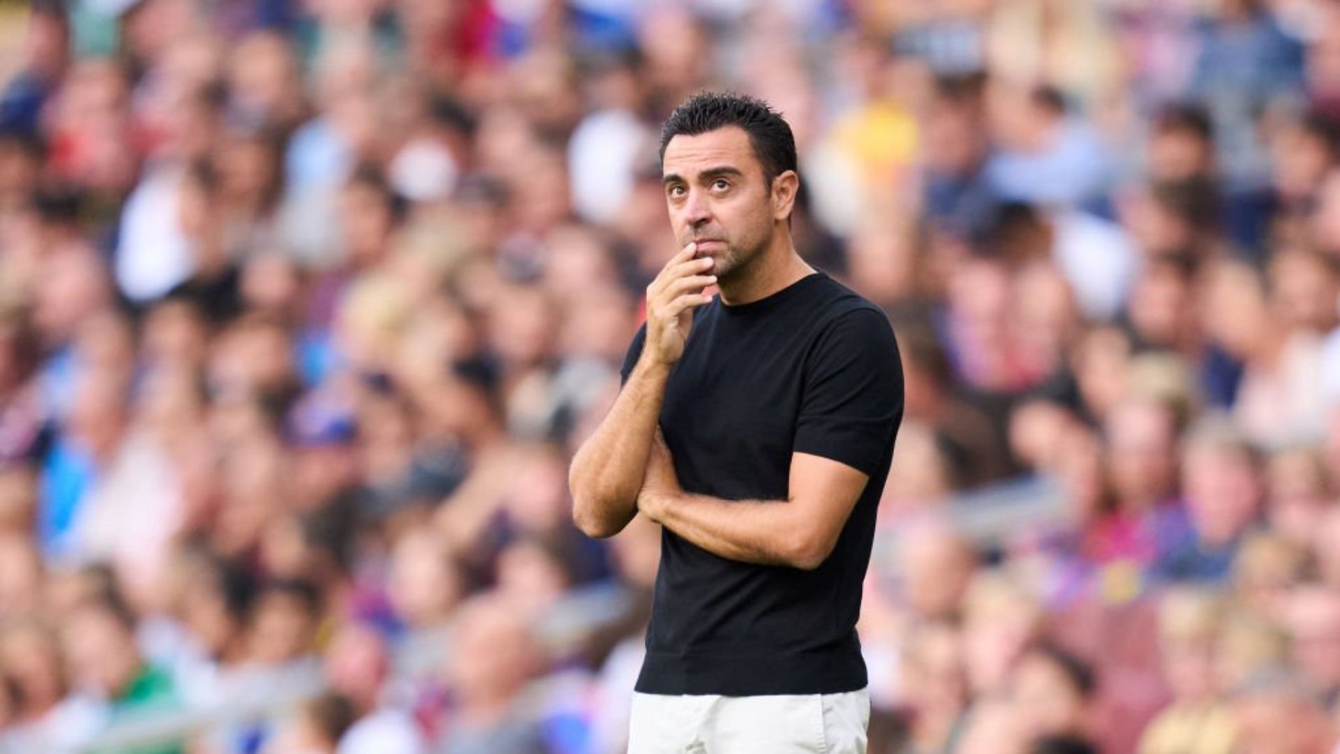 Barcelona head coach Xavi
