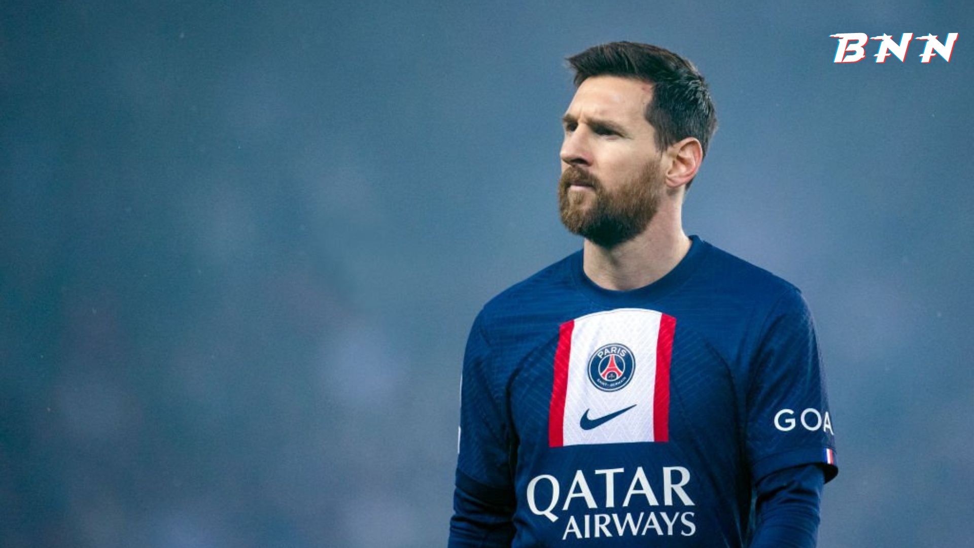 Messi during a match