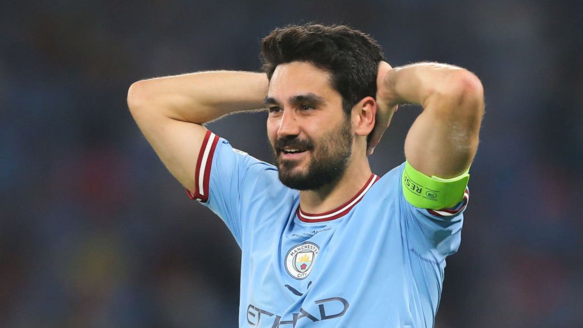 Barcelona midfielder Ilkay Gundogan