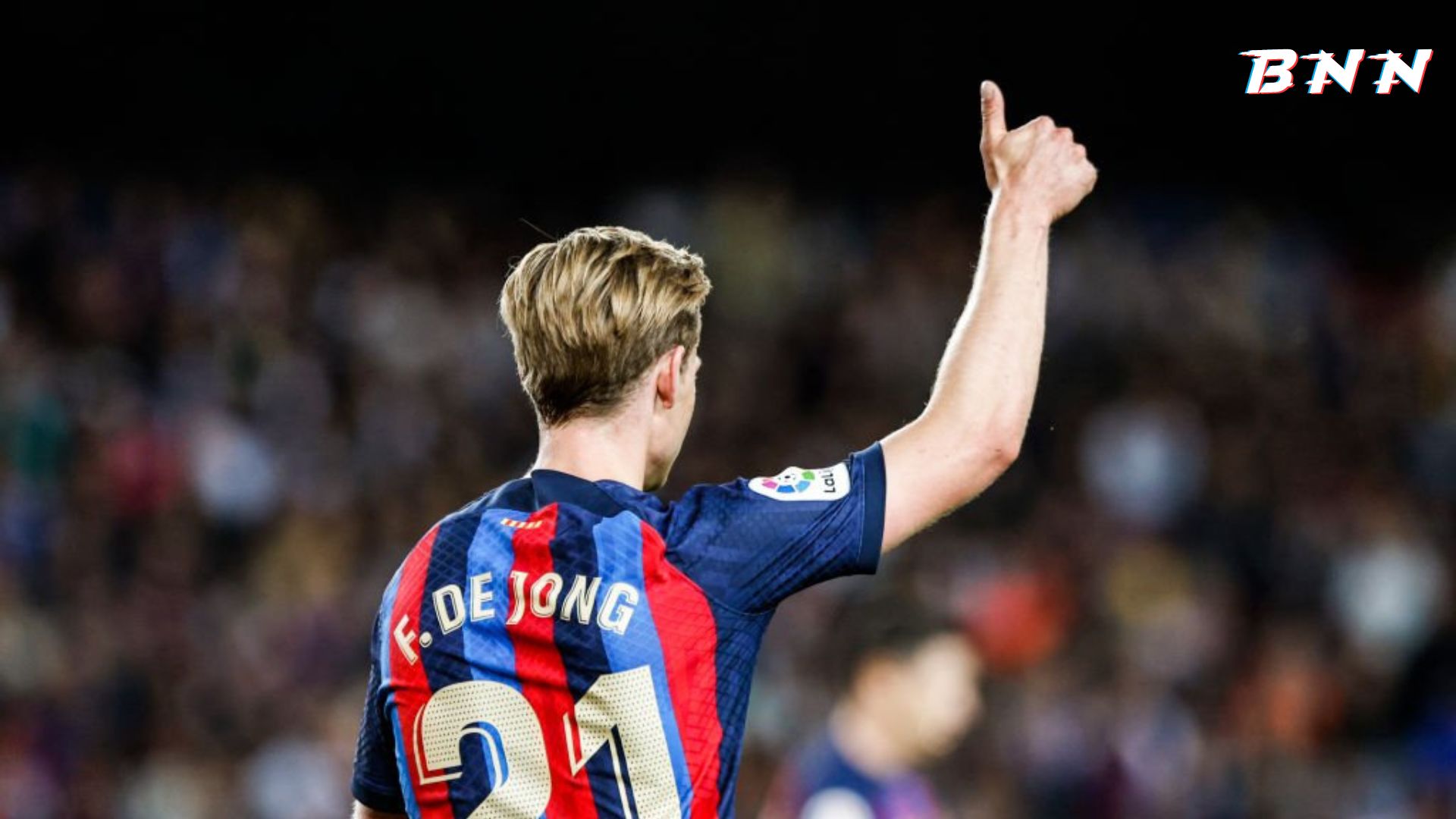 Barcelona midfielder Frenkie de Jong