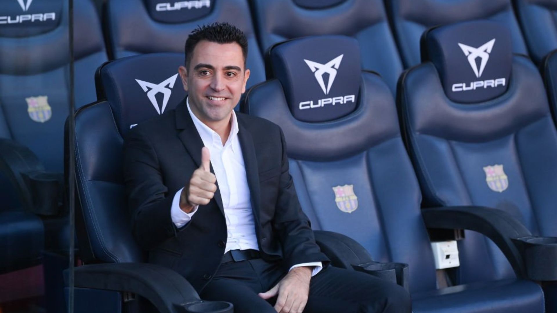 Barcelona head coach Xavi