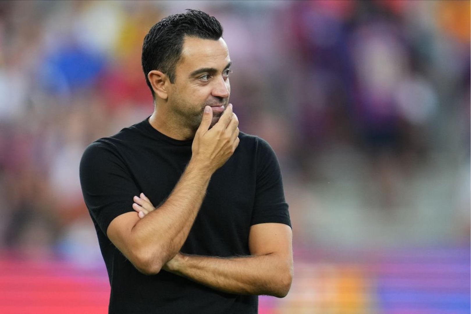 Barcelona head coach Xavi