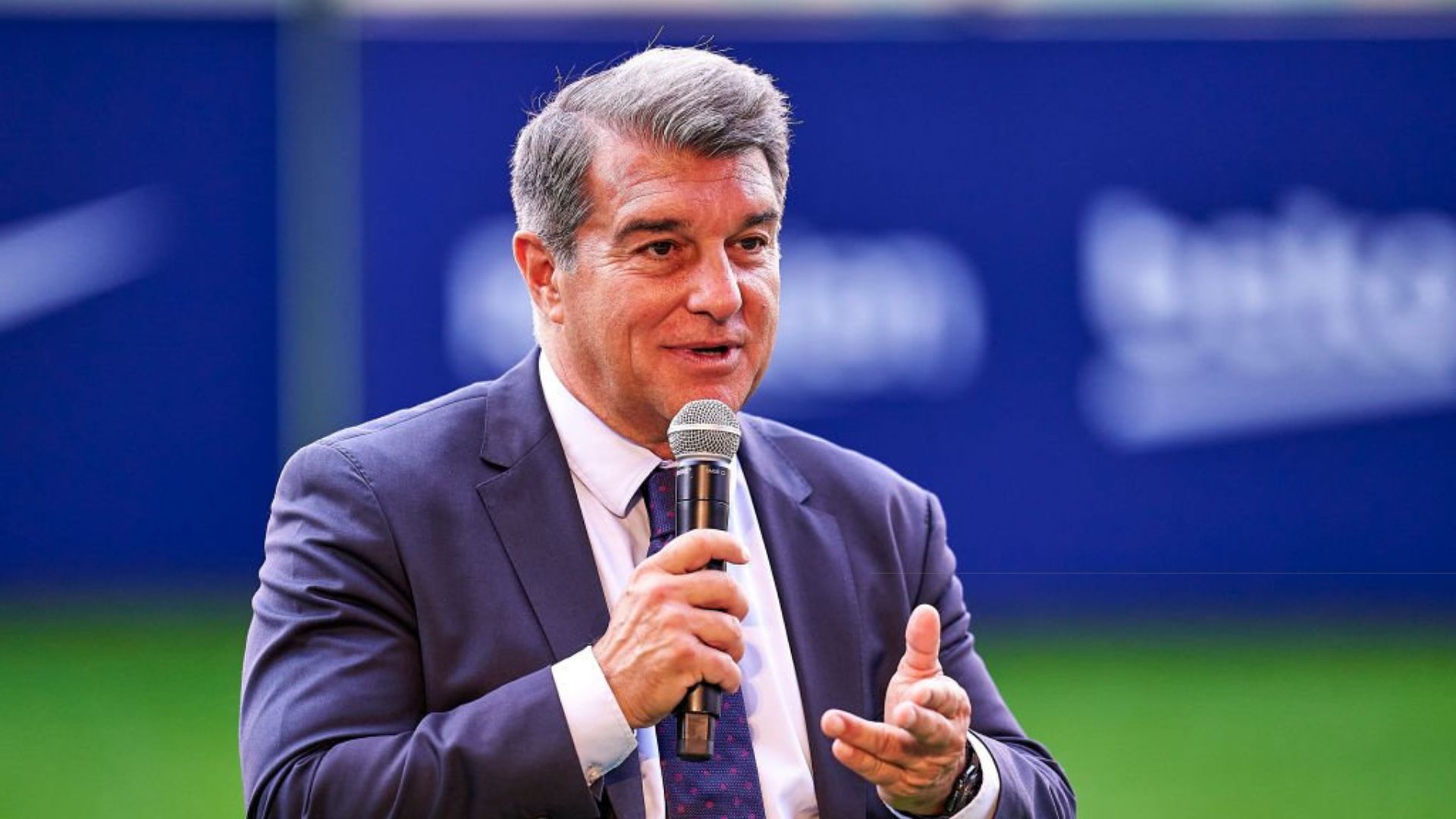 Barcelona President Joan Laporta