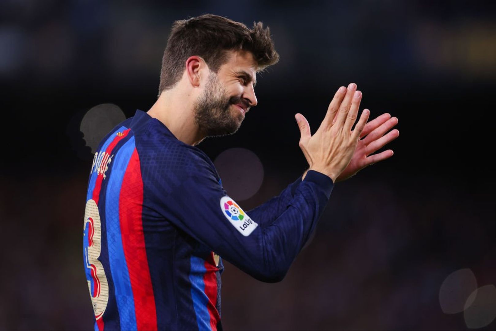 Former Barcelona defender Gerard Pique