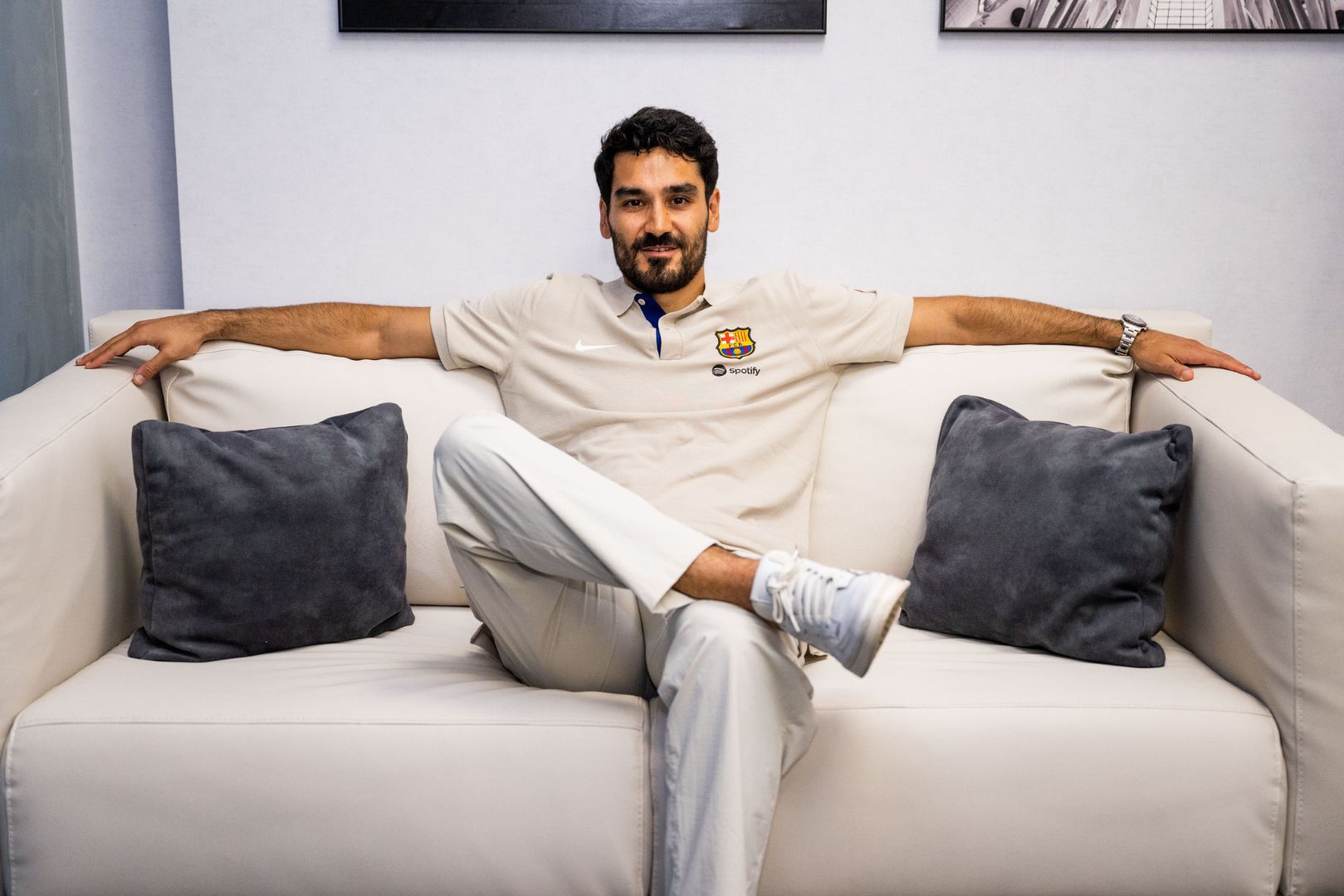 Barcelona new signing Ilkay Gundogan