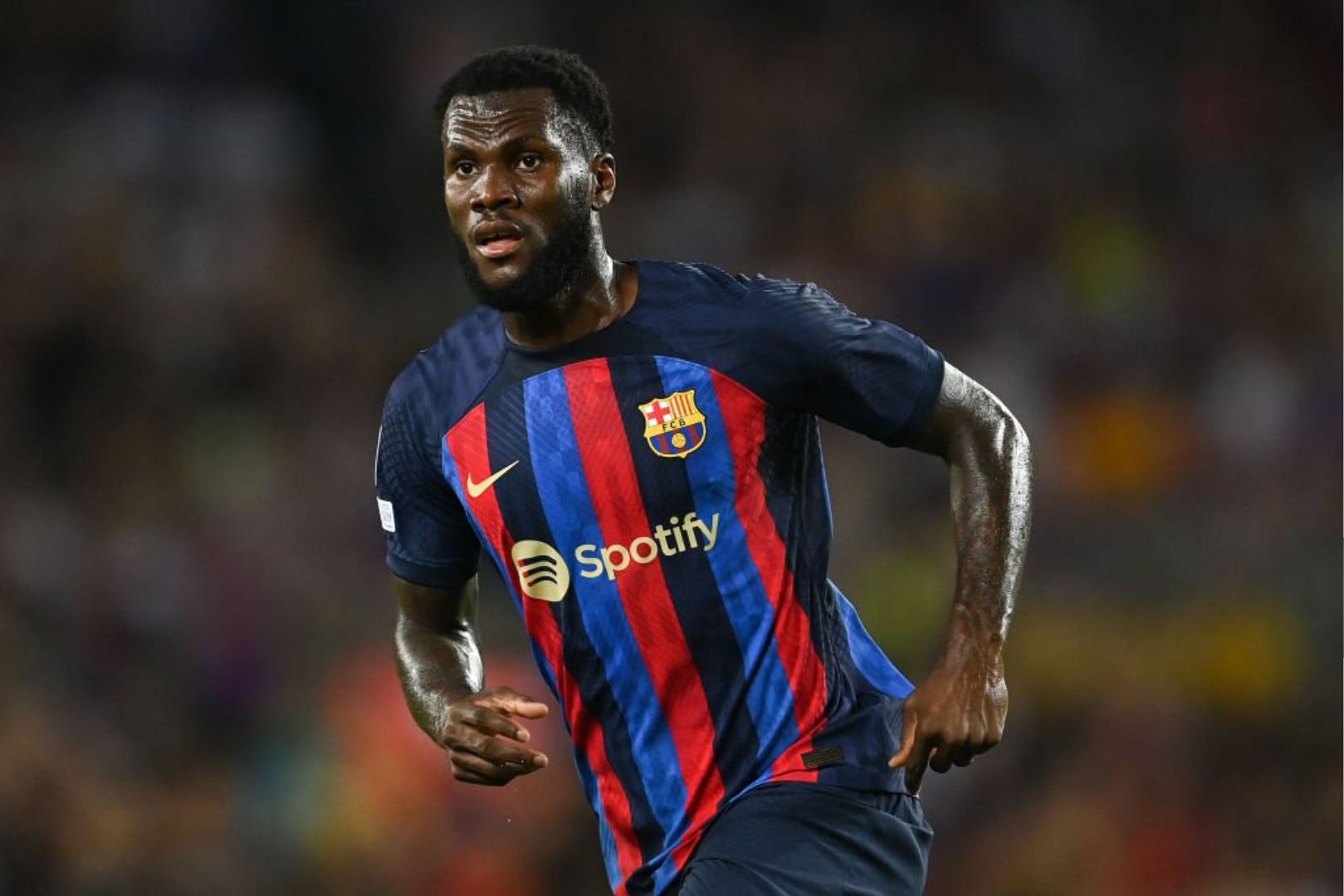 Barcelona midfielder Franck Kessie