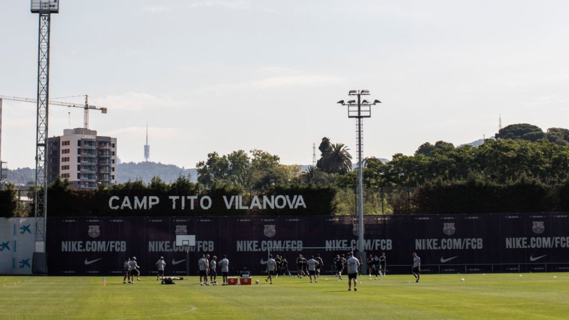 Barcelona training ground Camp Tito Vilanova