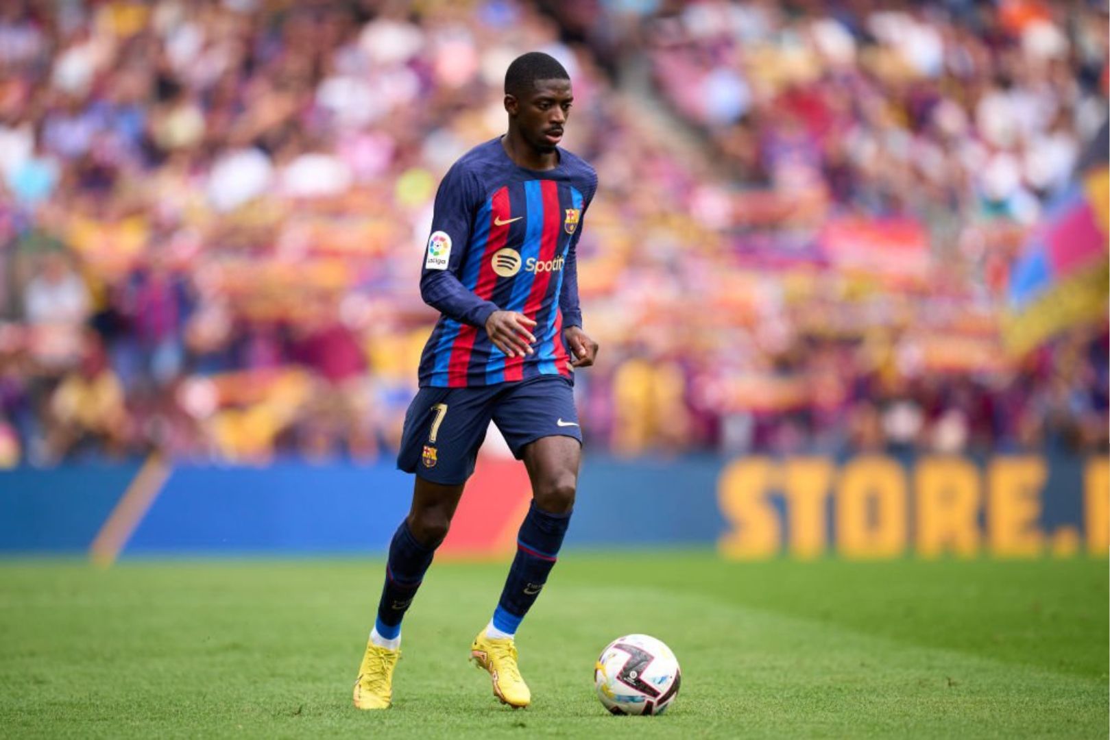 Barcelona forward Ousmane Dembele