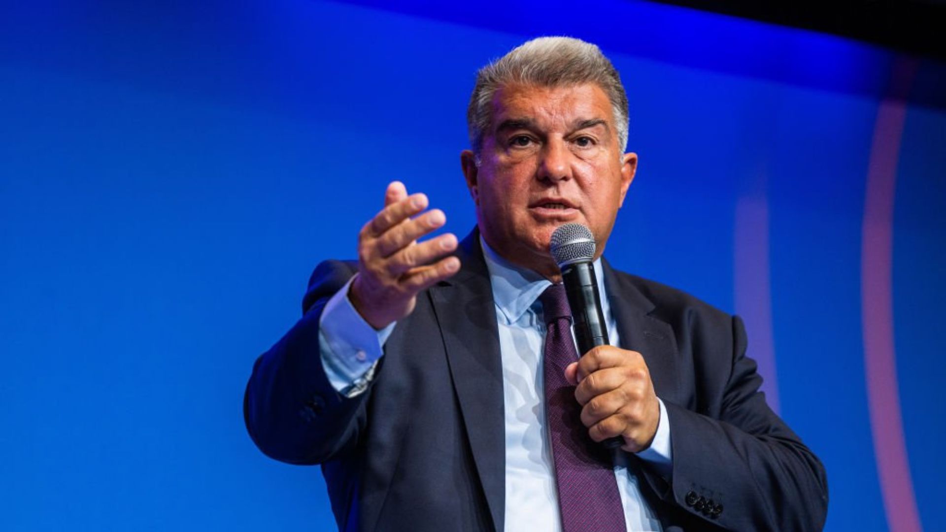 Barcelona President Laporta
