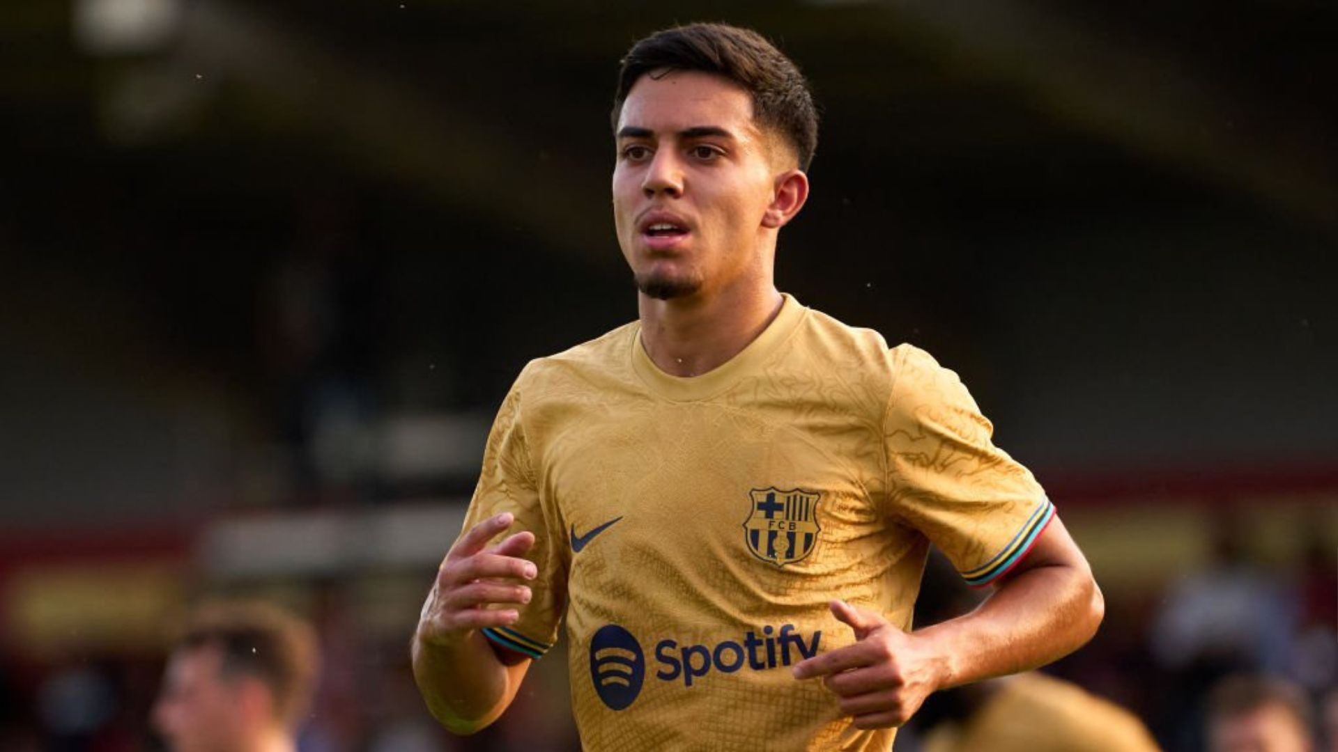 Former Barcelona player Ilias Akhomach