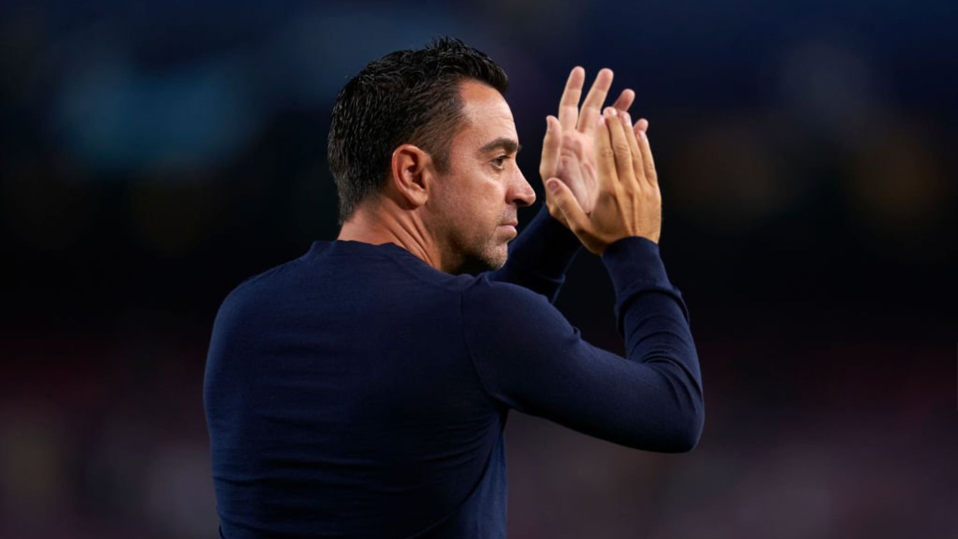 Barcelona head coach Xavi