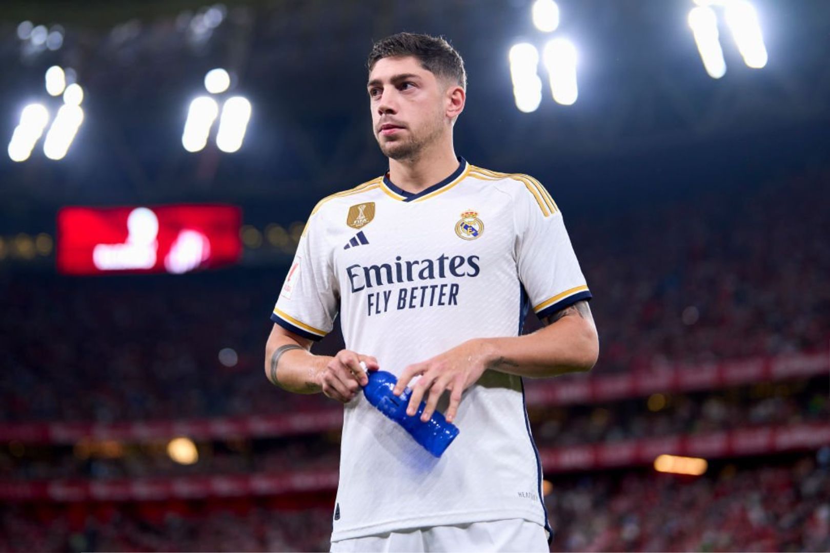 Real Madrid midfielder Federico Valverde