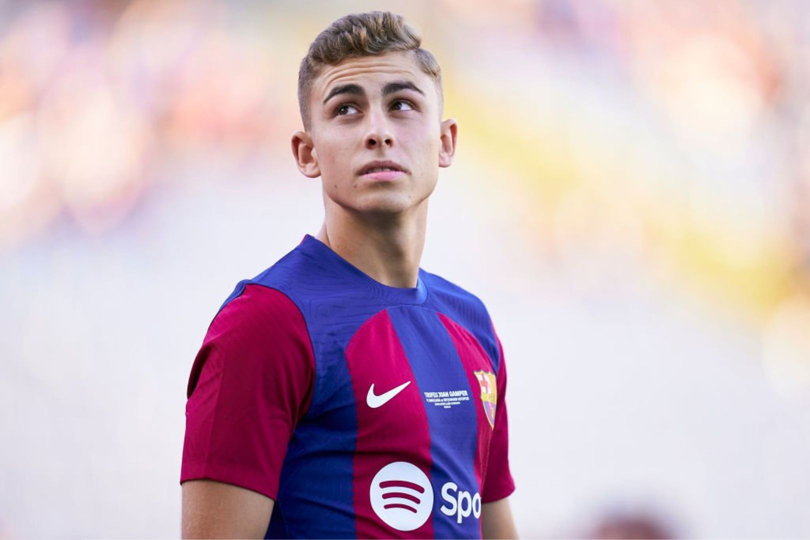 Barcelona youngster Fermin Lopez