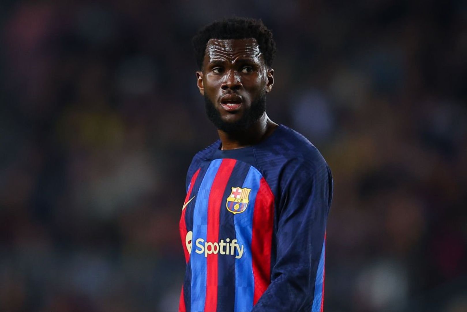 Barcelona midfielder Franck Kessie