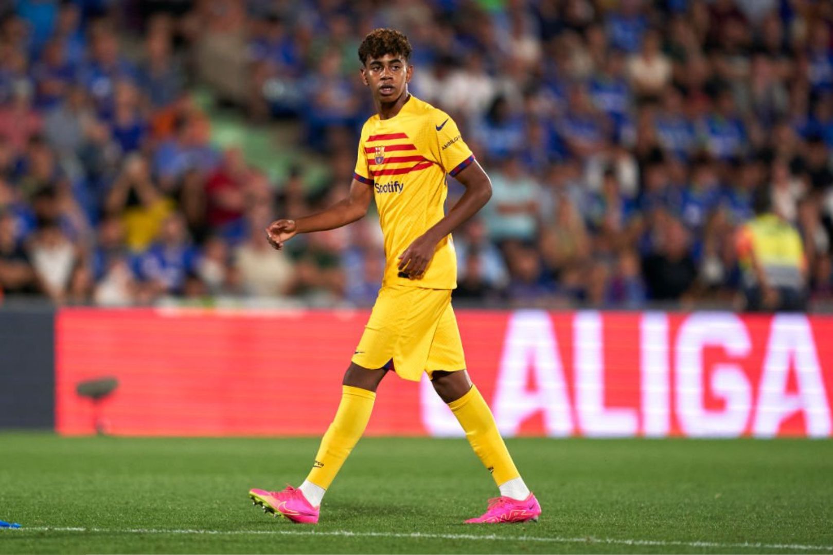 Barcelona youngster Lamine Yamal
