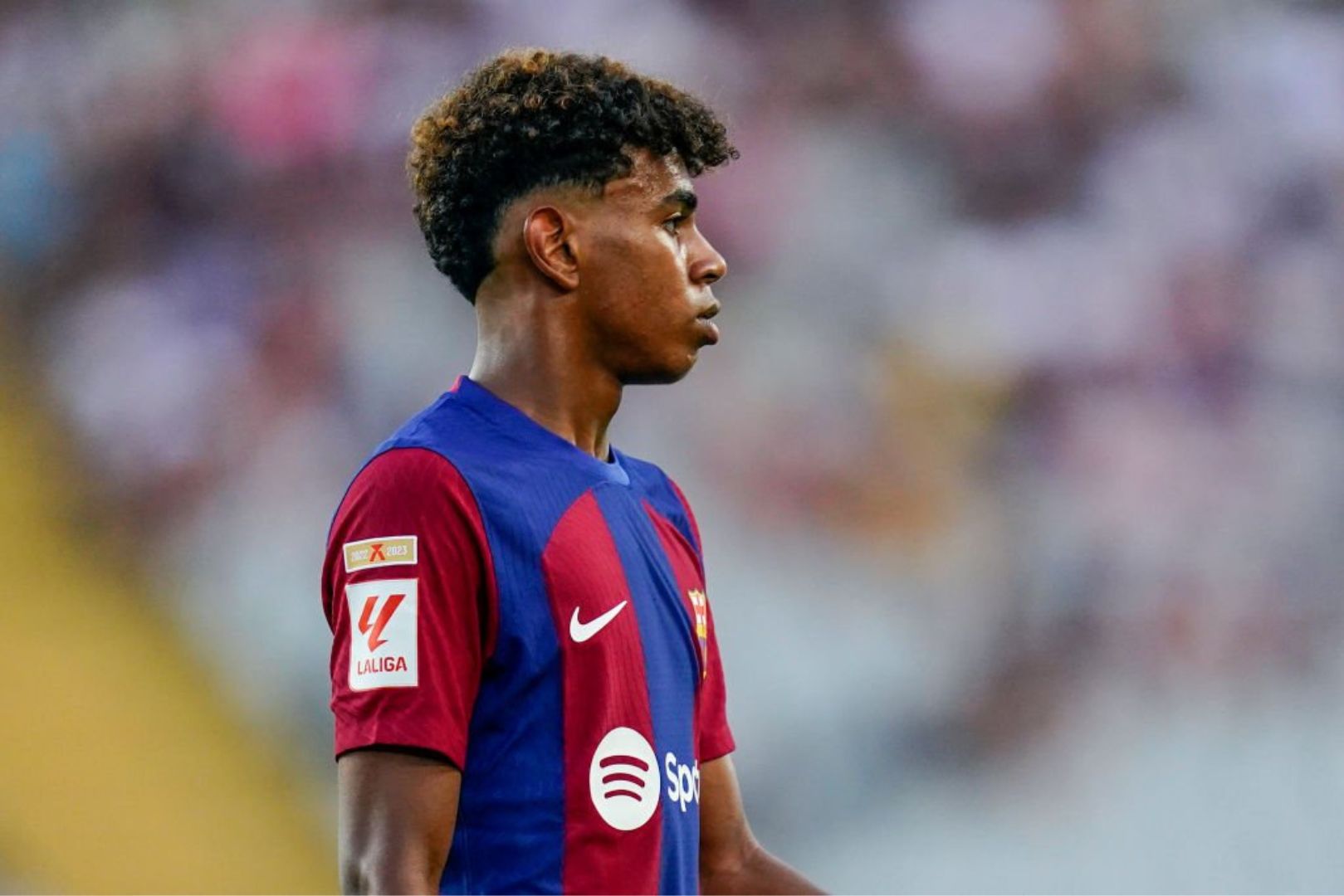 Barcelona youngster Lamine Yamal