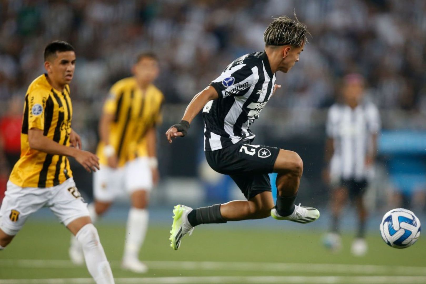 Barcelona target Matías Segovia during a game