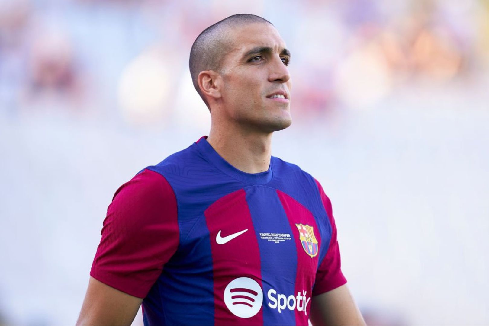 Barcelona midfielder Oriol Romeu