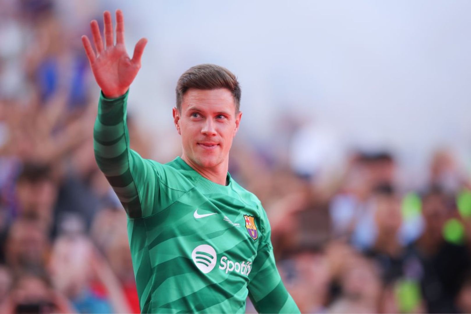 Barcelona goalkeeper Ter Stegen