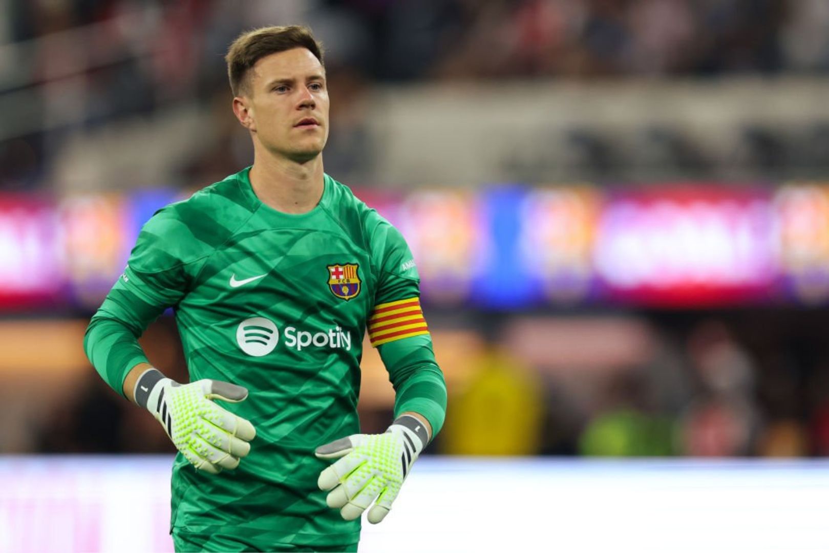 Barcelona captain Ter Stegen