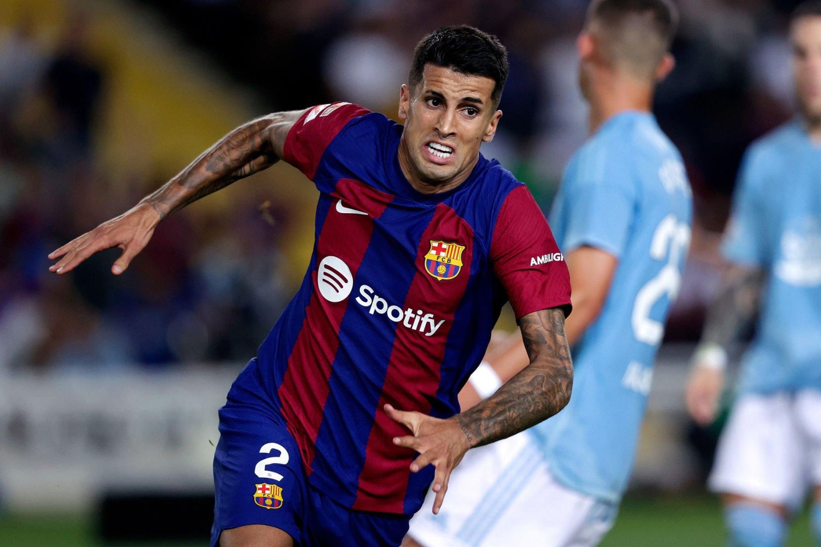 Barcelona fullback Joao Cancelo