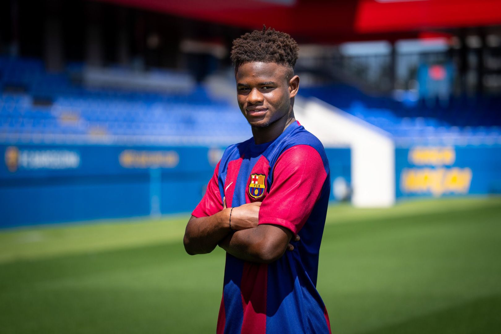 Barcelona youngster Mikayil Faye