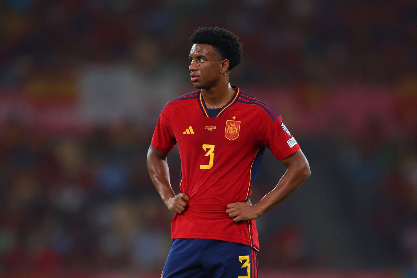 Barcelona leftback Alejandro Balde