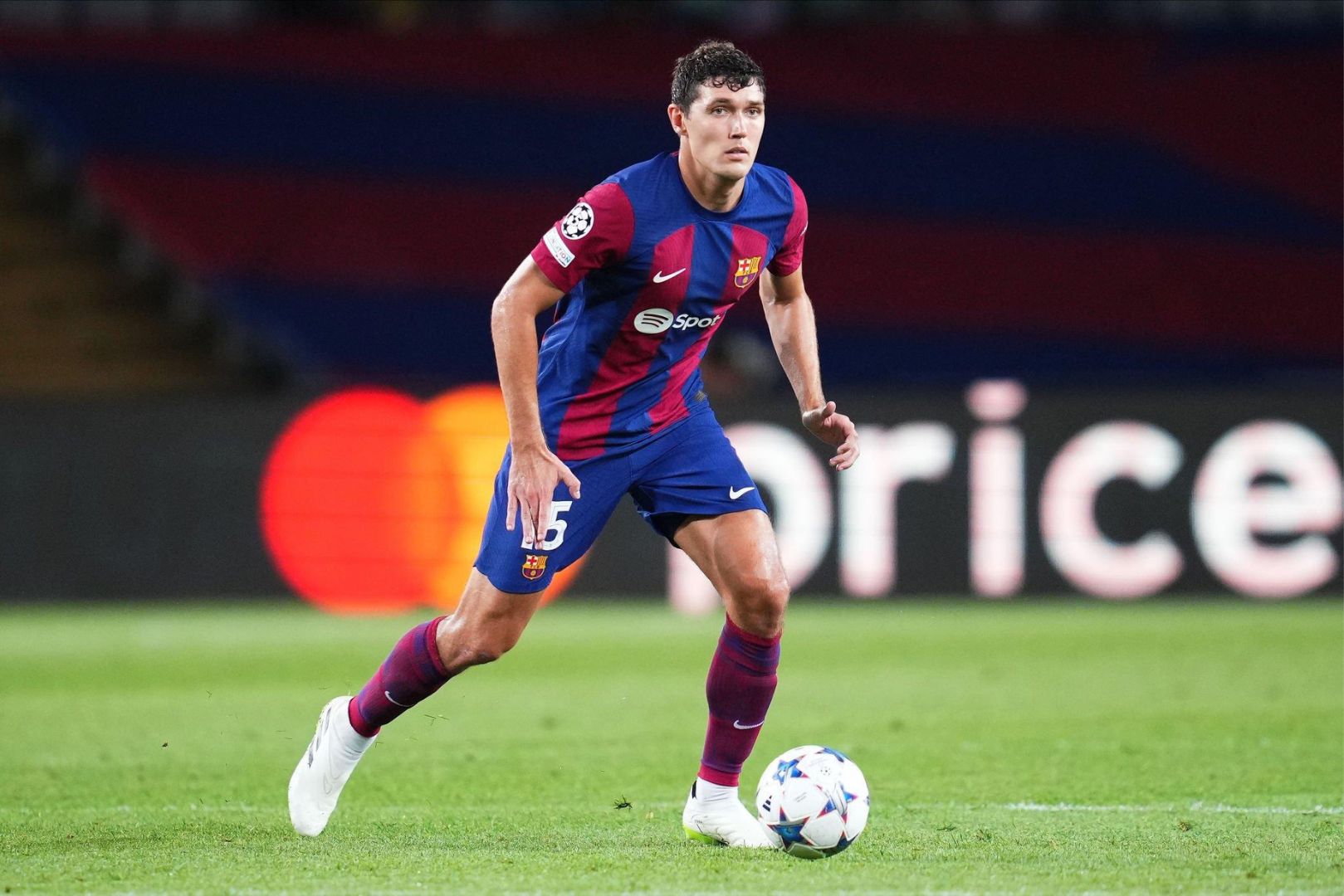 Barcelona defender Andreas Christensen