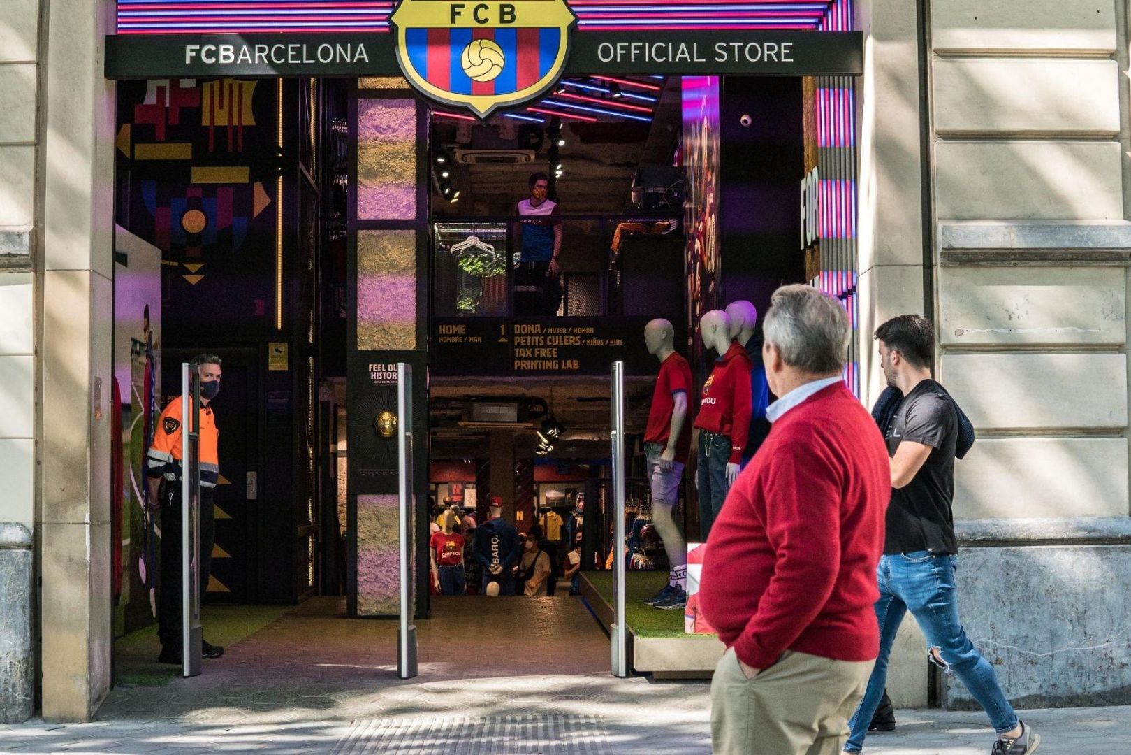 FC Barcelona store in Barcelona