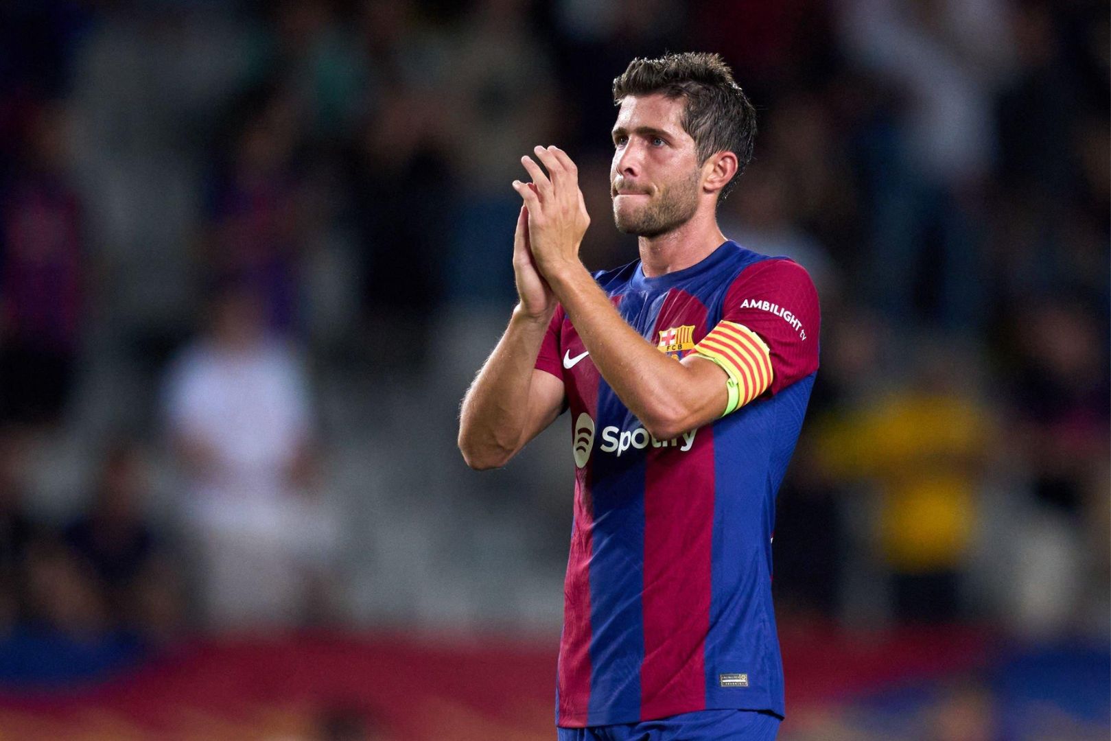 Barcelona captain Sergi Roberto