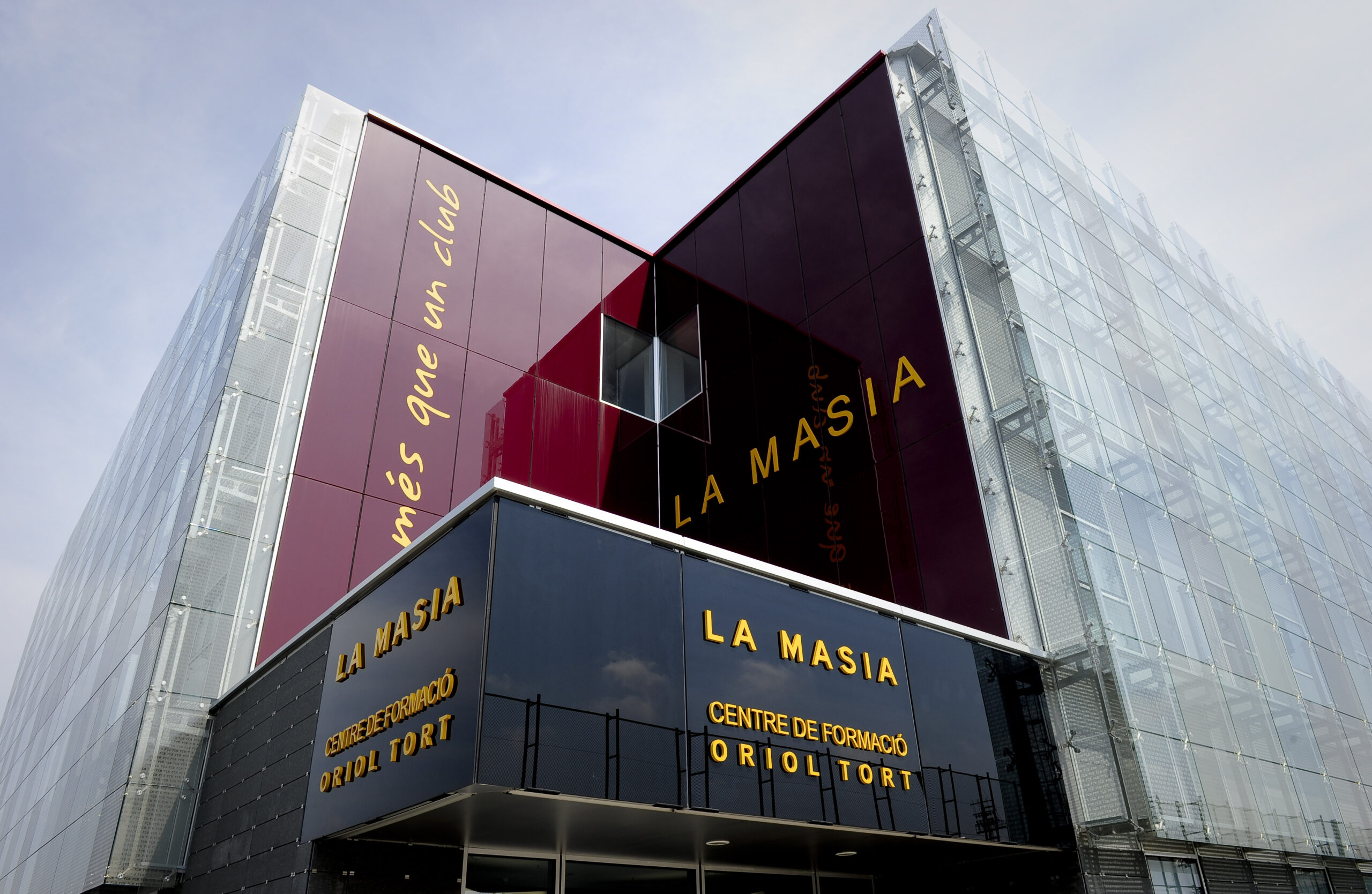 This pictured shows the new building named 