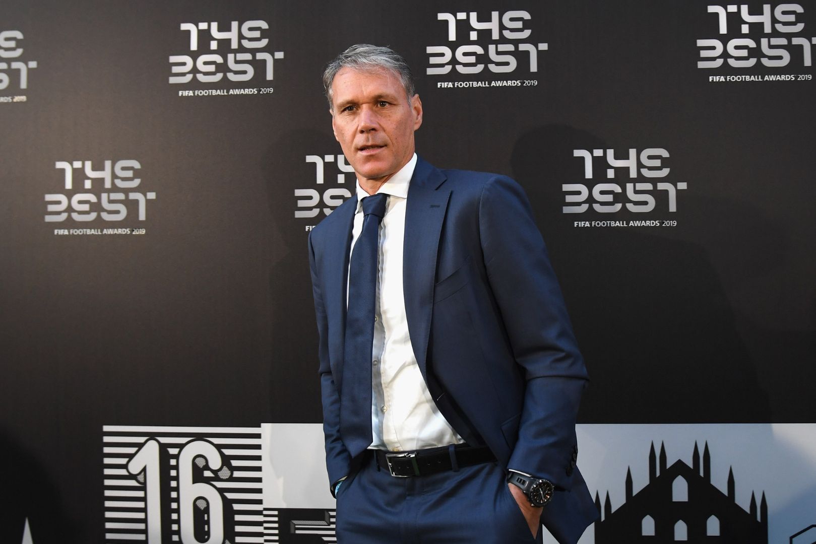 MILAN, ITALY - SEPTEMBER 23: Marcel Marco van Basten attends The Best FIFA Football Awards 2019 at the Teatro Alla Scala on September 23, 2019 in Milan, Italy.