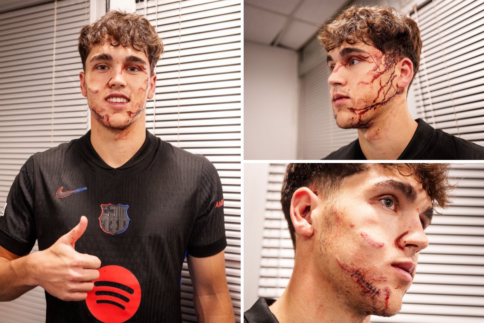 Barcelona defender Pau Cubarsi.