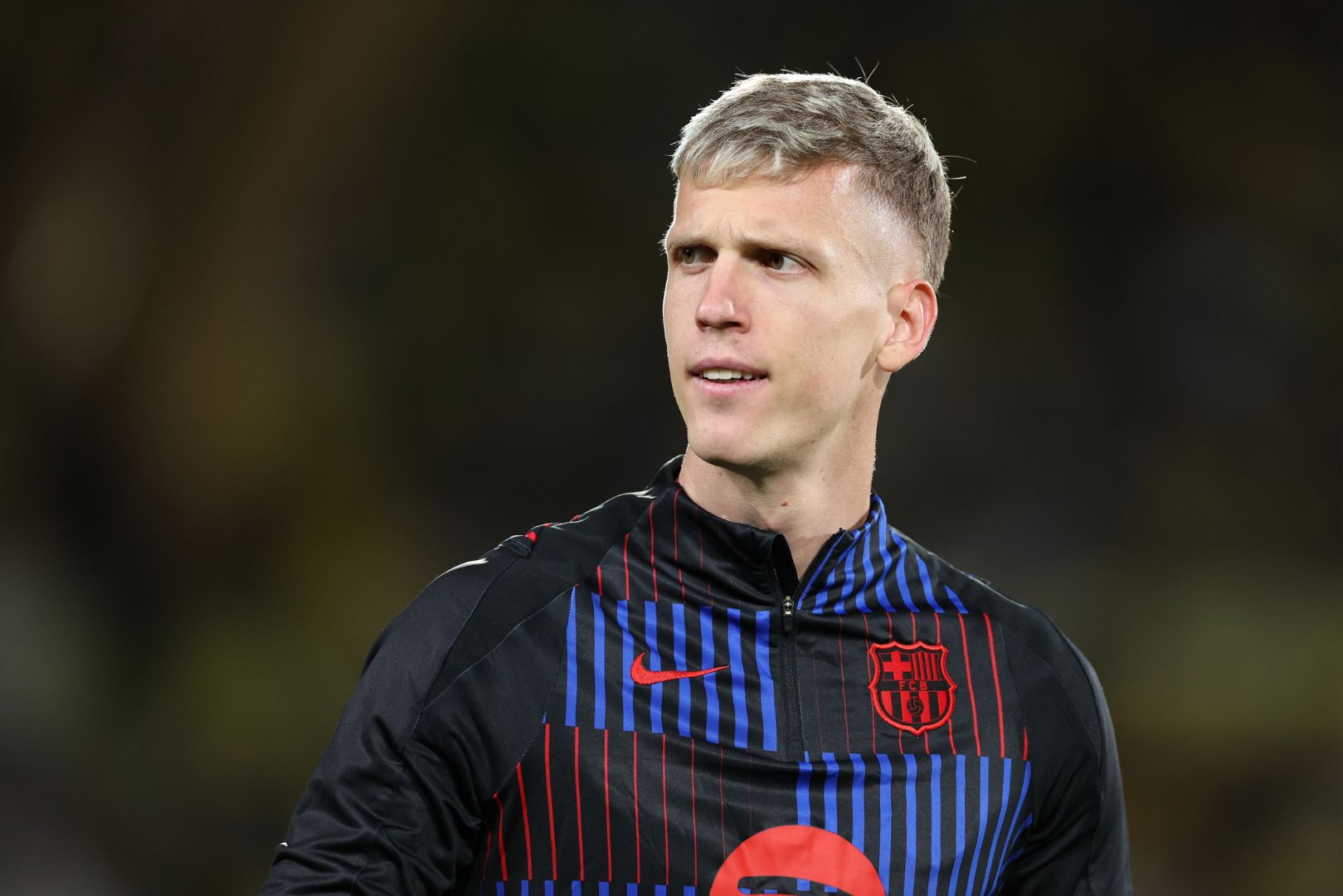 LAS PALMAS, SPAIN - FEBRUARY 22: Daniel Olmo of FC Barcelona looks onduring the LaLiga match between UD Las Palmas and FC Barcelona at Estadio Gran Canaria on February 22, 2025 in Las Palmas, Spain.