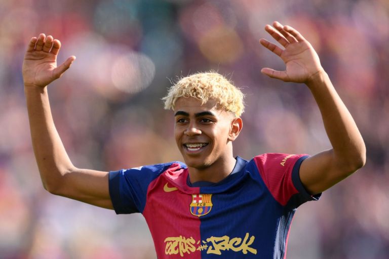 応援グッズ #5 FC Barcelona-Real Madrid LAMINE YAMAL Five-time UCL winning Real Madrid legend says his kids are more