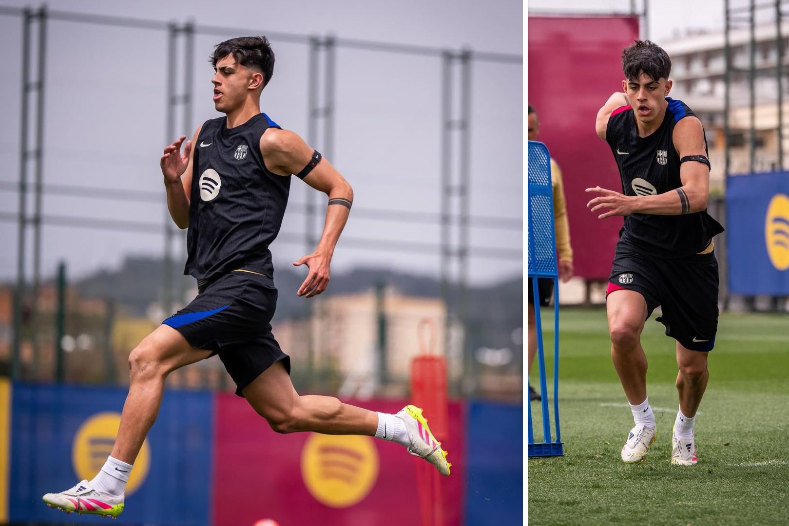 Barcelona midfield gem Marc Bernal.