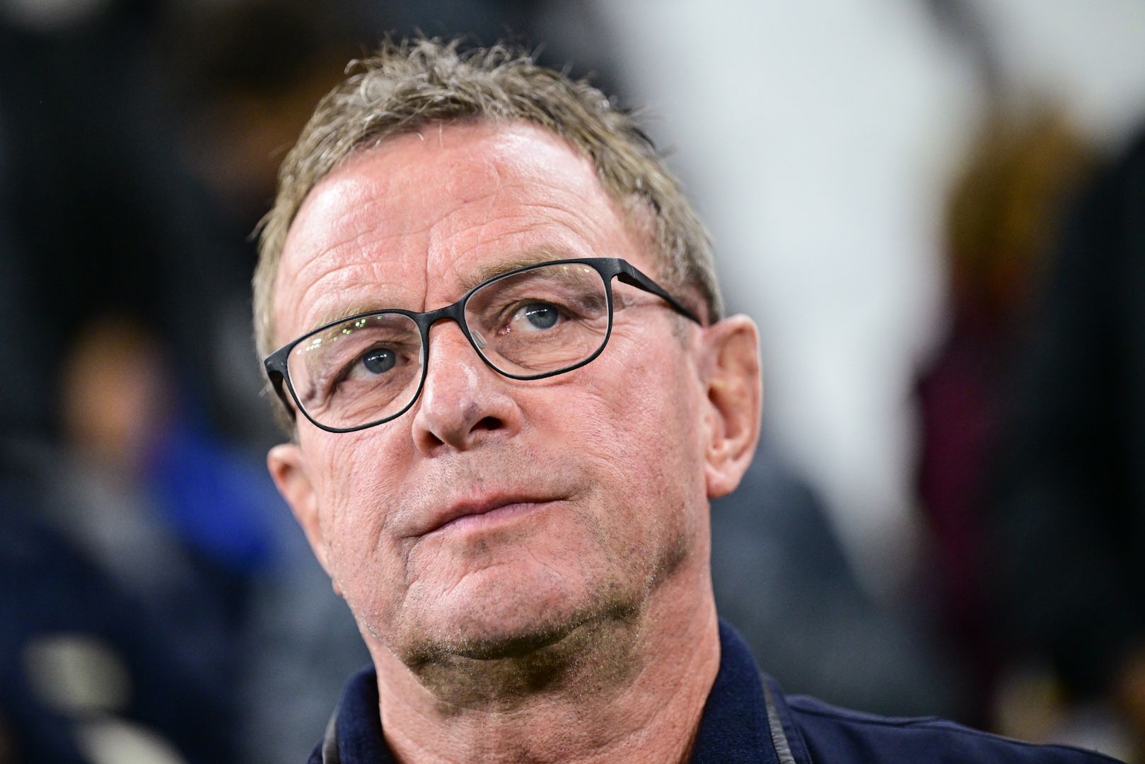 LINZ, AUSTRIA - OCTOBER 10: Head coach Ralf Rangnick of Austria look on prior to the UEFA Nations League 2024/25 League B Group B3 match between Austria and Kazakhstan at on October 10, 2024 in Linz, Austria.