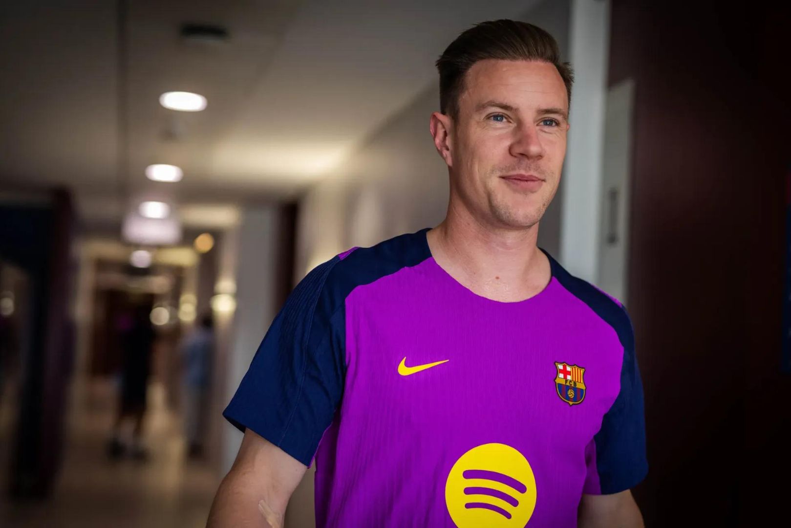 Barcelona goalkeeper Marc-André ter Stegen.