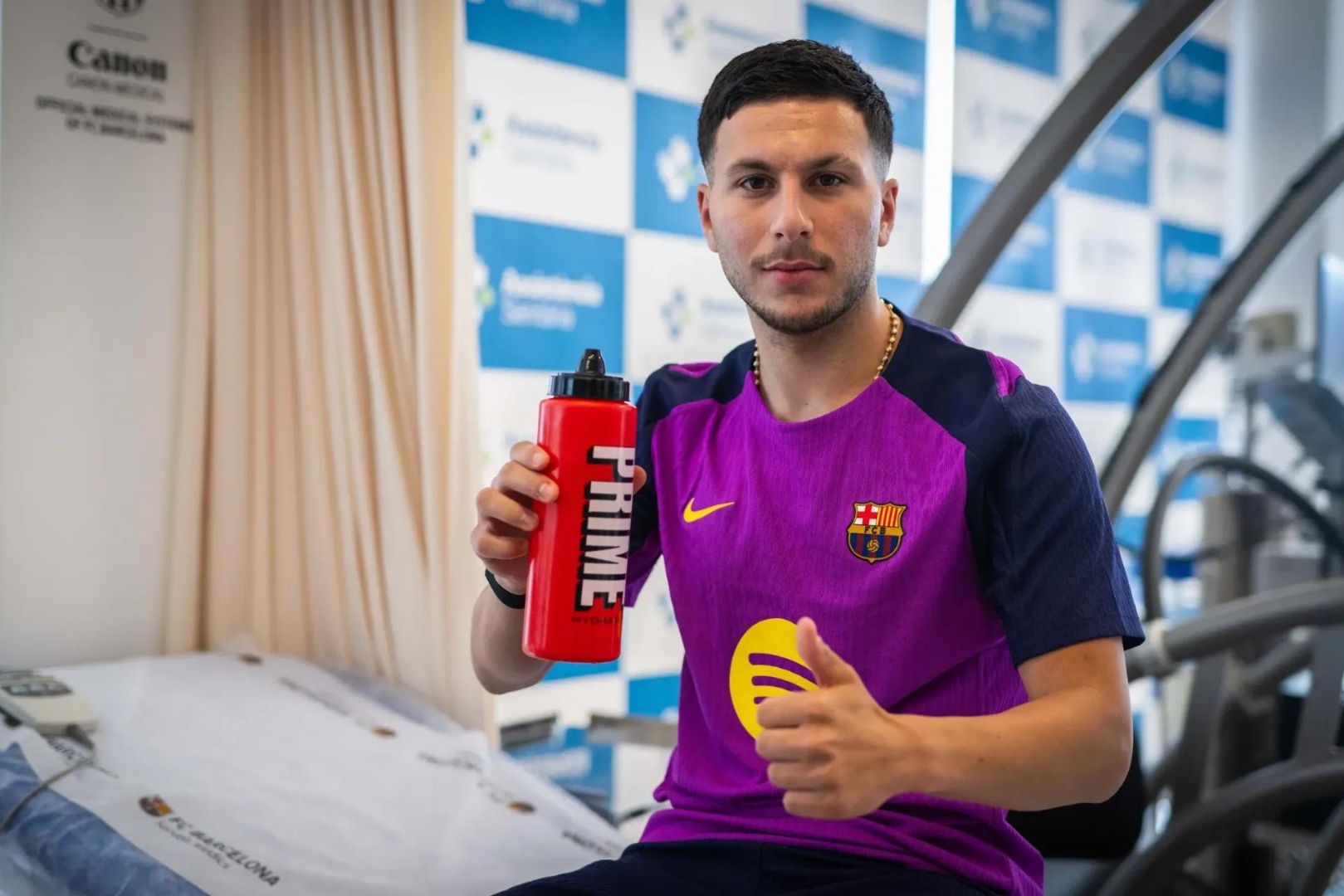 Barcelona winger Roony Bardghji.