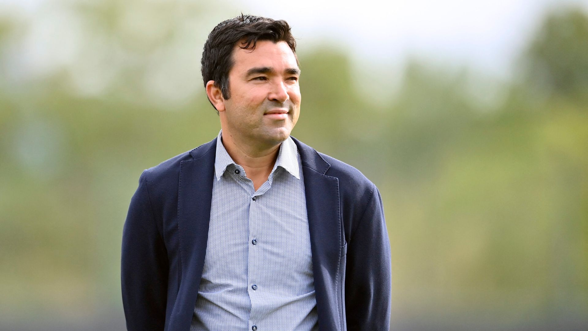 FC Barcelona Sports Director Anderson de Souza Deco is pictured at the Joan Gamper training ground in Sant Joan Despi, near Barcelona, on September 2, 2023.