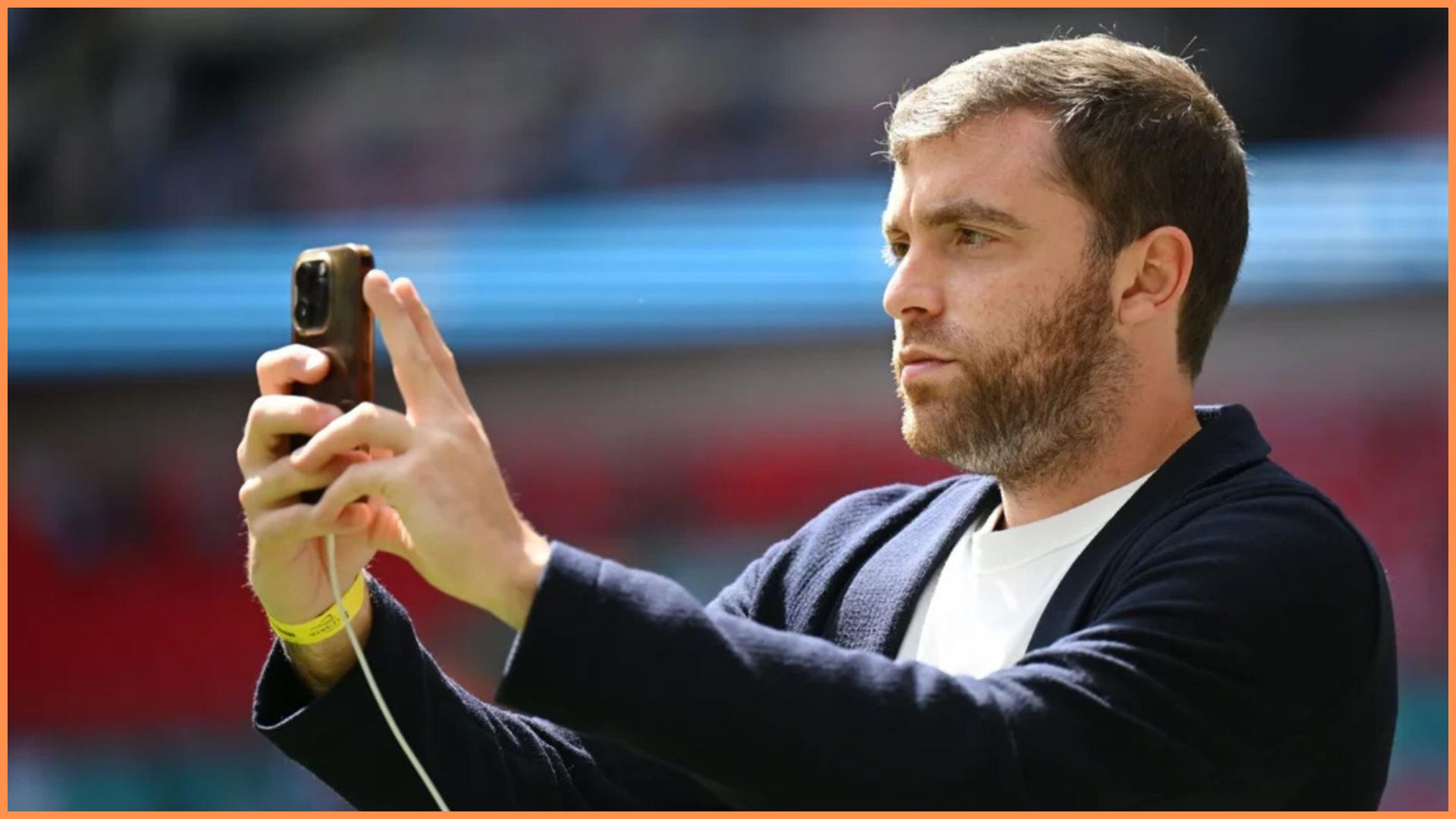 Football journalist and transfer expert Fabrizio Romano.