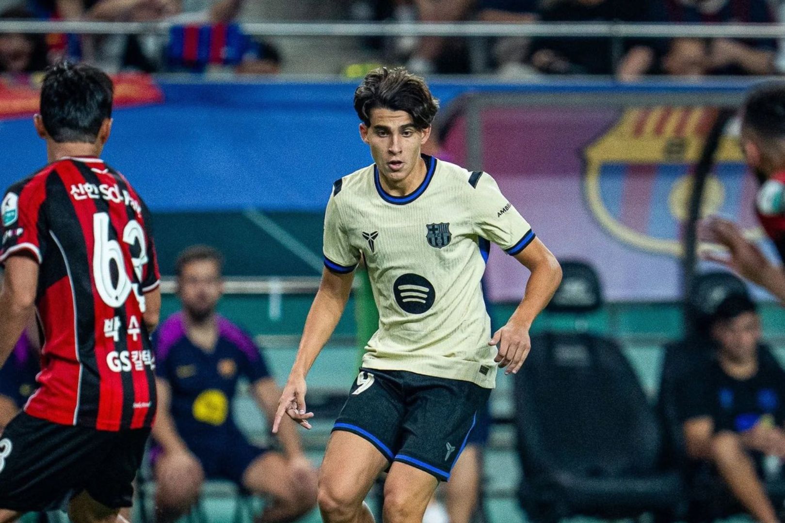SEOUL, SOUTH KOREA - JULY 31: Toni Fernandez of FC Barcelona during the preseason friendly between FC Seoul and FC Barcelona at Seoul World Cup Stadium on July 31, 2025 in Seoul, South Korea.