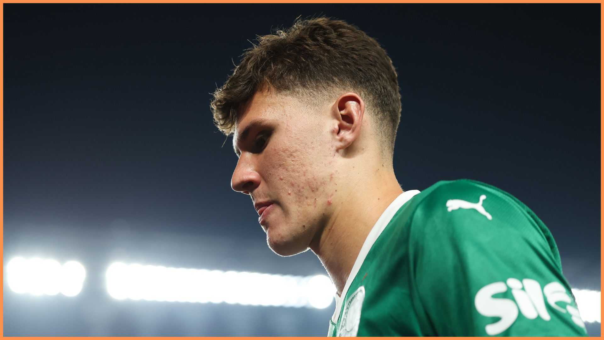 PHILADELPHIA, PENNSYLVANIA - JULY 04: Luiz Benedetti #43 of Palmeiras walks off the pitch following the FIFA Club World Cup 2025 quarter final match between SE Palmeiras and Chelsea FC at Lincoln Financial Field on July 04, 2025 in Philadelphia, Pennsylvania.
