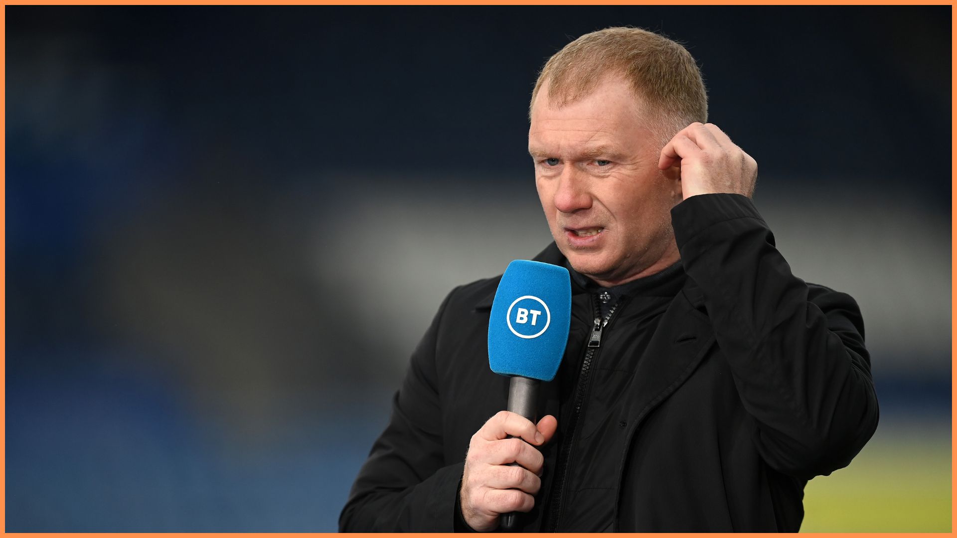 English football pundit, and Manchester United legand Paul Scholes.