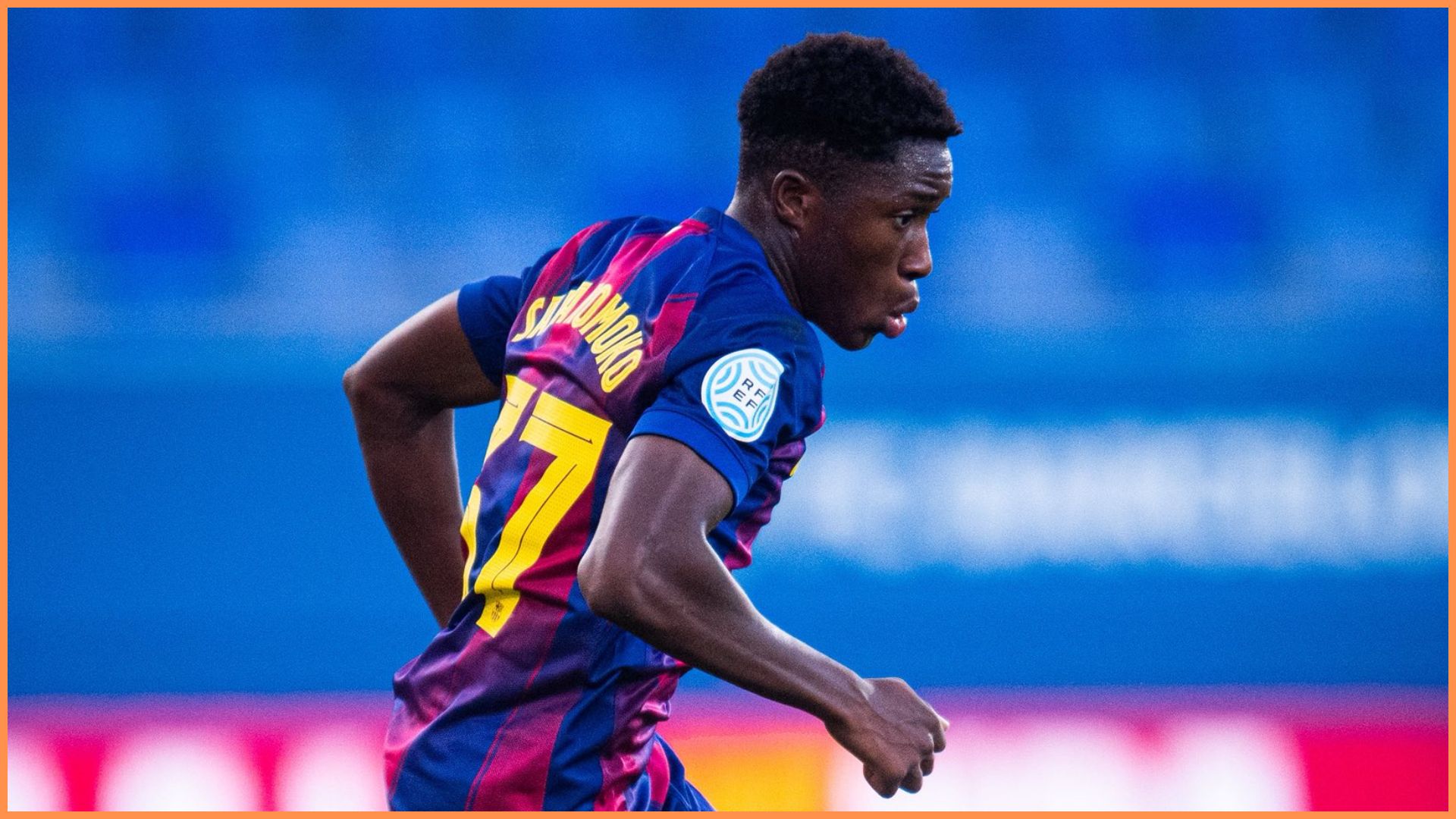 Barcelona talent Sama Nomoko.