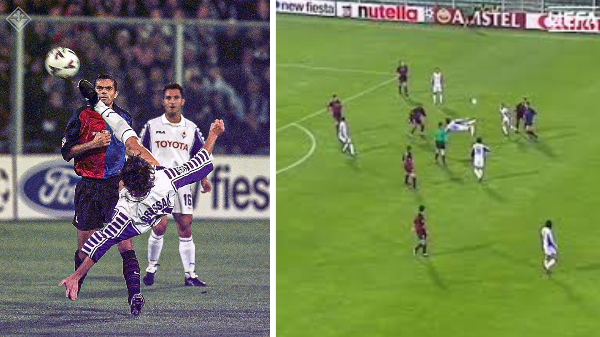 Mauro Bressan's bicycle kick goal vs Barcelona.