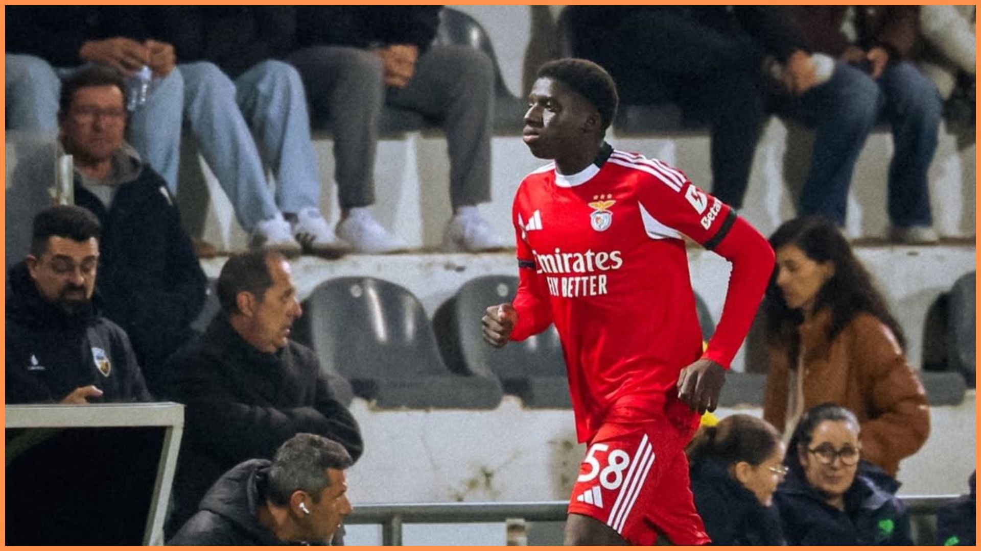 S.L. Benfica defensive gem Daniel Banjaqui.