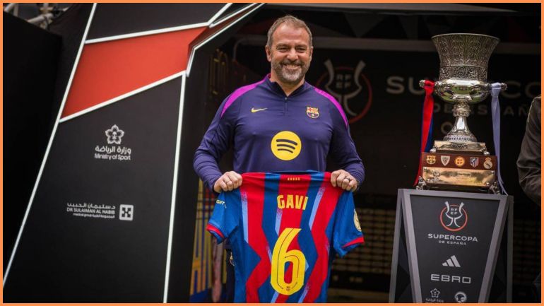 Every word from Hansi Flick's Barcelona vs Real Madrid pre-match